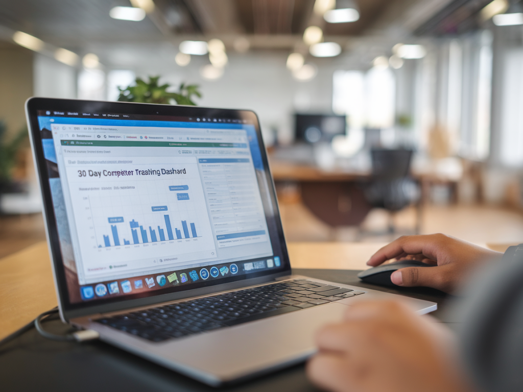 How to build a 30-day competitor tracking dashboard using semrush and google sheets